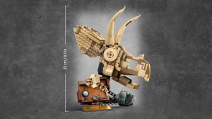 LEGO Jurassic World Fosile de dinozauri Model de craniu Triceratops jucarie de dinozaur pentru baieti si fete de 9 ani si peste cadou pentru copii si  - Img 8