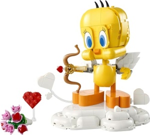 LEGO Looney Tunes Tweety 40824 Set Constructie Decorativ pentru Copii si Colectii - Img 9
