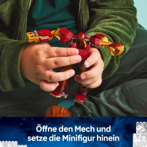 LEGO Marvel Iron Man Mech vs Ultron 76307 Figurine Articulate 101 Piese - Img 3