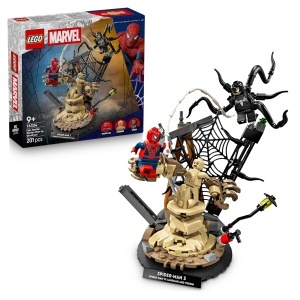 LEGO Marvel Set Spider-Man vs Sandman 76334 201 Piese Supereroi