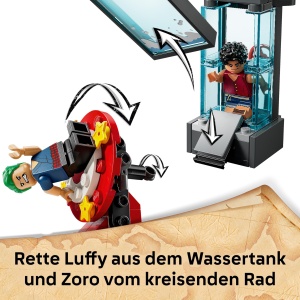 LEGO ONE PIECE Zirkuszelt 75637 Set Interactiv cu Minifigurine si Accesorii - Img 6