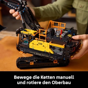 LEGO Technic Volvo EC500 Hybrid Bagger 42215 Motorizat Functii Realiste - Img 6
