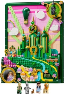 LEGO Wicked Emerald City 75685 Set 3D pentru Adulti cu 6 Minifigurine si Decoratiuni Creative - Img 9