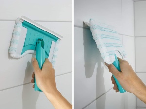 Leifheit Ersatzbezug Bath Cleaner 41702 Microfibra Perii Speciale Lavabil 40degC - Img 3