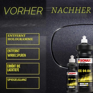 Lichid polish Sonax PROFILINE EX 04-06, 1L, fara solventi, pentru rezultate hologram-free - Img 3