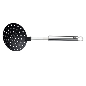 Lingura cu fante Silit Classic Line 33 cm, lingura cu fante, lingura din plastic, otel inoxidabil, rezistent la caldura, ideal pentru vase acoperite, poate fi spalat in masina de spalat vase