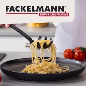 Lingura pentru spaghete Fackelmann 23745, 30cm, plastic, negru - Img 7