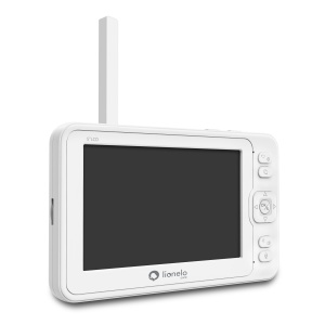Lionelo Babyline 83 Monitor electronic pentru bebelusi cu camera Full HD 360deg Ecran de 5 Raza de actiune 200m Comunicare bidirectionala Cantece de l - Img 7