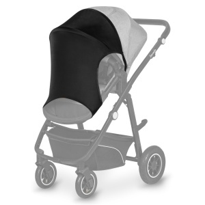 Lionelo Husa Universala Protectie Solara UPF50 pentru Carucior Montare Usoara Dimensiuni 53x51 cm