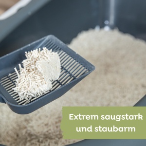 Litiu pentru pisici TRIXIE Tofu, 4,5 kg, control miros, compostabil - Img 3