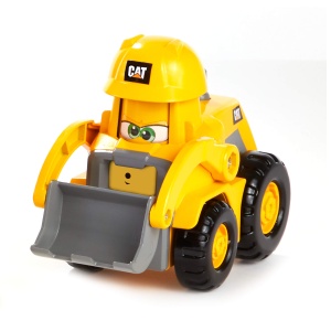Loader cu roti Caterpillar 82445A, 18 cm, sunete interactive, culoare neagra
