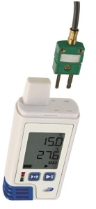 Logger de temperatura TFA Dostmann LOG200 TC, 60000 datastate, USB, alb