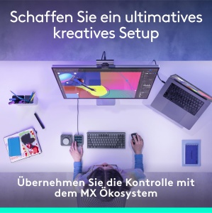 Logitech MX Creative Console Tastenfeld Programabil 9 LCD Graphit - Img 9