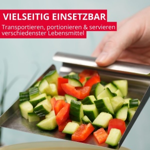 Lopata pentru legume Westmark - Lopata pentru legume de inalta calitate ideala pentru prepararea fructelor si legumelor poate fi folosita si ca card d - Img 4