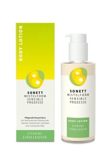 Lotiune de corp Sonett Mistelform cu aroma de lamaie si brad, 145 ml - Img 1