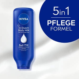Lotiune pentru corp NIVEA In-Dusch Body Milk 400 ml, cu ulei de migdale, hidratare intensa - Img 2