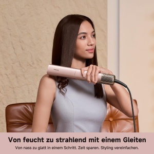 Luftglatter DREAME Aero Straight Pro 2-in-1, 110.000RPM, Roz Auriu - Img 5