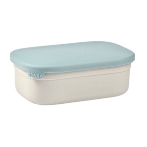 Lunchbox BEABA, 760mL, inox, grialbastru, 100 etansa