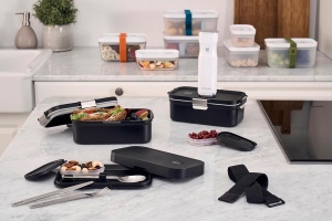 Lunchbox Modular ZWILLING FRESH SAVE, 2 x 800 ml, Bruchsicher, Negru - Img 7