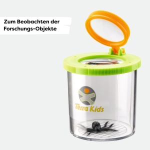 Lupa HABA Terra Kids Becherlupe 1005241001 pentru explorarea naturii cu dubla lentila - Img 3