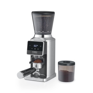 M grinder de cafea CASO BaristaChef Inox Pro, putere 180W, inox, 34 setari de macinare