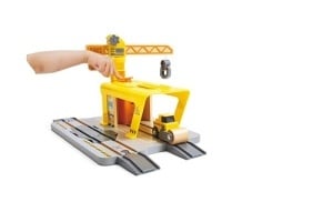 Macara feroviara Hape pentru copii |Set extensibil pentru jocuri creative - Img 2