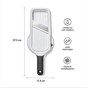 Mandolina manuala OXO Good Grips cu 5 setari de taiere compacta si antialunecare - Img 2