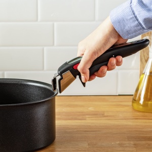 Maner detasabil Tefal Ingenio Premium L9863202 Negru siguranta 3 puncte suport pana la 10 kg - Img 3