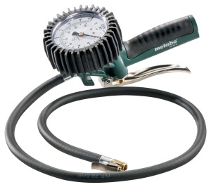 Manometru pentru umflarea pneurilor Metabo RF 80 G, 0,5-12 bar, 100 cm