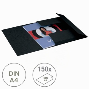 Mape A4 VON Leitz 10 buc, 150 foi, 3 klape, multicolor - Img 2