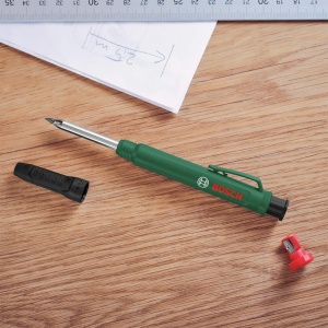 Marker adanc pentru gauri Bosch cu mina grafit de 2.8mm si anspitzer integrat - Img 5
