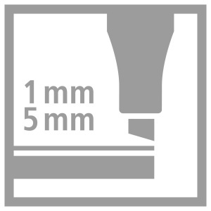 Marker Premium STABILO Pen 68 MAX, Culoare Brilanta, Strichstica 1-5 mm - Img 7