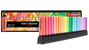 Marker text STABILO BOSS ORIGINAL, culoare vibranta, 4 ore protectie la uscare