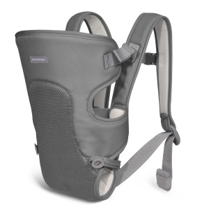 Marsupiu ergonomic KikkaBoo Myra 3 pozitii de purtare gri pana la 9 kg - Img 1