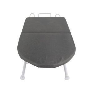 Masa de calcat JOCCA, 80 x 30 cm, design compact, culoare gri inchis - Img 2