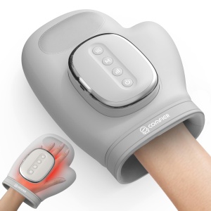 Masajer pentru maini COMFIER cu caldura si compresie, cablu USB-C, 5 nivele