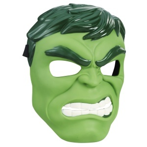 Masca de Rol Hasbro Marvel Avengers Hulk, Verde, pentru copii de la 5 ani