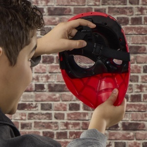 Masca Spider-Man Hasbro cu Sunete si Lumini, pentru Copii, 5 Ani - Img 8