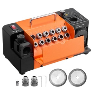 Masina de ascutit burghie VEVOR MR-13B, 120W, 3-15 mm, 4600 Umin