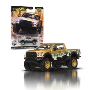 Masina de colectie Hot Wheels Ford F-150 Raptor 2017, 164, metalica