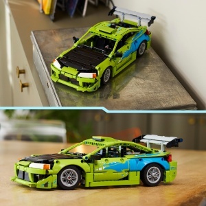 Masina de construit LEGO Technic Fast and Furious Mitsubishi Eclipse 827 piese - Img 5