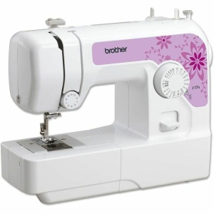 Masina de cusut Brother J17s, Electromecanica, Alba, Dimensiuni 146x392x308 mm - Img 2