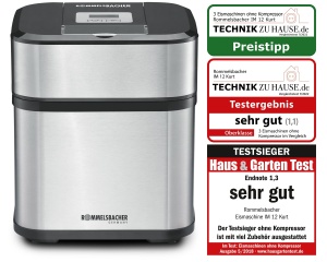 Masina de Facut Inghetata ROMMELSBACHER IM 12 Kurt, 1.5 Litri, 500 ml Capacitate, Inox - Img 2