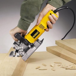 Masina de frezat dibluri plate Dewalt DW682K, 600 W, 20 mm - Img 8