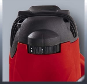 Masina de frezat Einhell TE-RO 1255 E (1200 W, colt O 6 si 8 mm, inaltime cursa 55 mm, control electronic al vitezei, blocare ax, schimbare usoara a sculei) Rosu/Negru - Img 7
