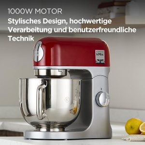Masina de Gatit Kenwood kMix KMX750RD, 5L, 1000W, Metal, Rosu - Img 3