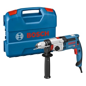 Masina de gaurit cu percutie Bosch Professional GSB 24-2, 1100W, cu accesorii