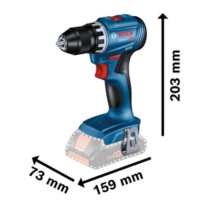 Masina de gaurit/insurubat cu acumulator Bosch Professional 18V System GSR 18V-45 (viteza 1.900 min-1, incl. L-BOXX, fara baterie/incarcator) - Img 2