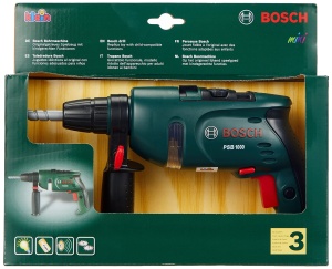Masina de gaurit pentru copii Theo Klein Bosch, cu efecte sonore si luminoase, 28.5 cm - Img 2