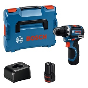 Masina de gaurit si insurubat Bosch GSR 12V-32 Motor fara perii Control KickBack 2 acumulatori 20 Ah